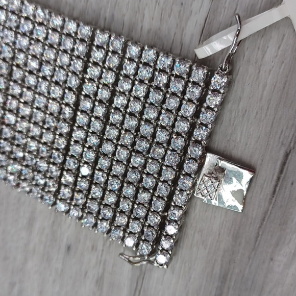 BMW Jewelry Iced Out Bling Bracelet And Ring NWT - Picture 8 of 16